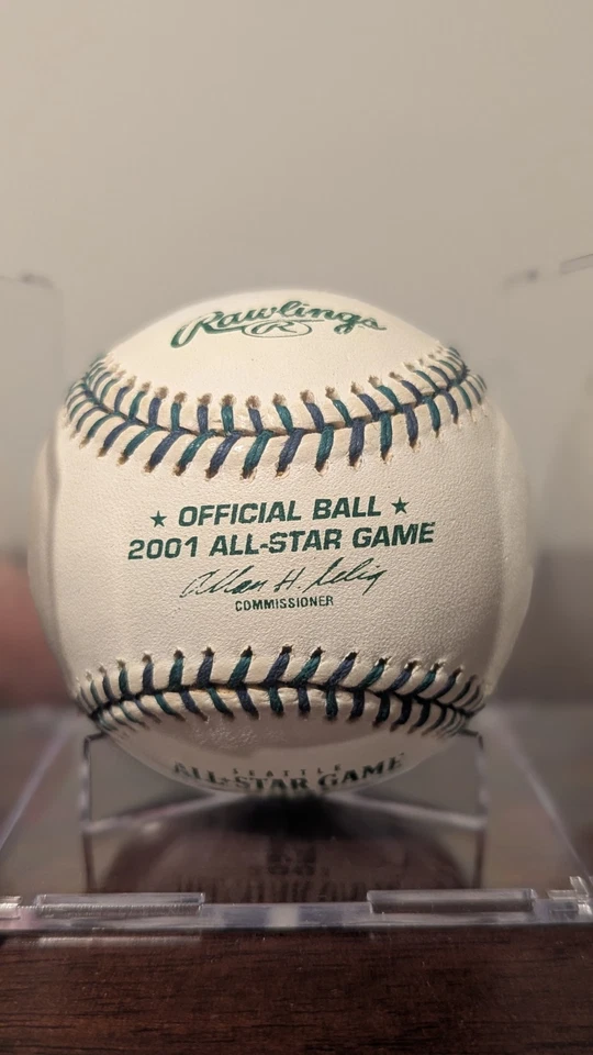 Cal Ripken Jr Signed Auto 2001 All Star logo Baseball  Under the Logo  GTP TPA - Image 2 of 4