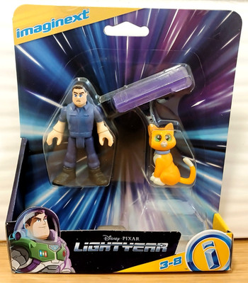 Imaginext Disney Pixar Buzz Lightyear und Alisha Hawthorne Figuren Paket NEU