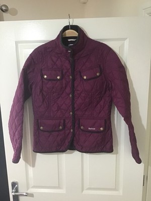 Barbour x Pantone Limited Edition Spectrum Quilt Jacket Women s Size 10-12