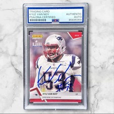 Kyle Van Noy Signed 2018 Panini Instant Super Bowl LIII Auto PSA/DNA
