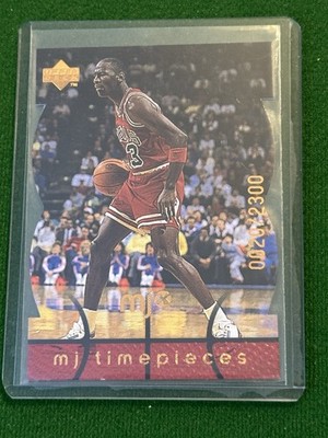 1998-99 Upper Deck MJx Timepieces Red #25 Michael Jordan 20/2300 LOW SN