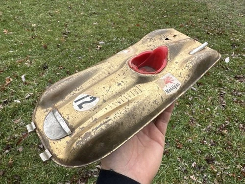 ✨ Barn Find ✨ 1955 Mattel Bonneville Salt Flats Tin Toy Car