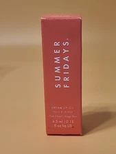 Summer Fridays Dream Lip Oil Pink Cloud 0.15 Floz/4.5ml