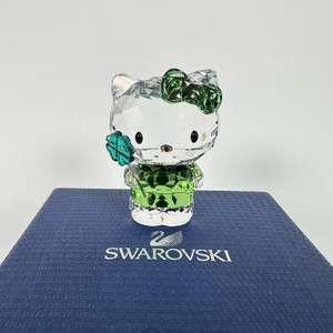SWAROVSKI キティ　クローバー Hello Kitty Swarovski Figurine for sale | eBay