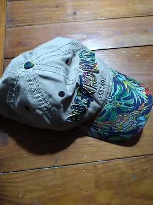 Robin Ruth Puerto Rico Floral Embroidered Hat/Cap - Tan  display picture 1