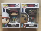 Funko Pop! Lot of 2 Stranger Things Dustin #424 and Lucas #425