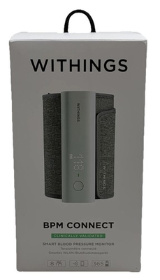 #ad Withings BPM Connect Smart Blood Pressure Monitor Clinically Validated Gray Whit $71.99