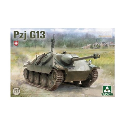 Takom Model 1:35 Pzj G13 Swiss Tank New