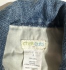 J Crew Crewcuts Denim Jacket Toddler 2T Blue Jean Trucker Classic Button Front — photo 3