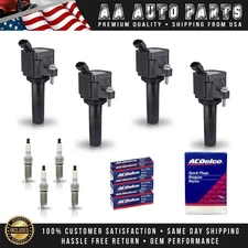 4 Ignition Coil & 4 ACDelco Iridium Spark Plug for 07-12 Chevrolet Colorado 2.9L