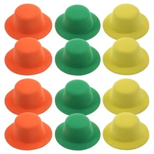 12 Pcs Children's Duckbill Hat Headwear Dress-up Accessory Clip Hair