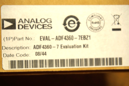 ANALOG DEVICES EVAL-ADF4360-7EBZ1-ND Kit d'évaluation développement horloge et minuterie - Photo 3/6