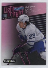 2023 Upper Deck Synergy Light Up The Night Rookies Pink /699 Matthew Knies 16uw