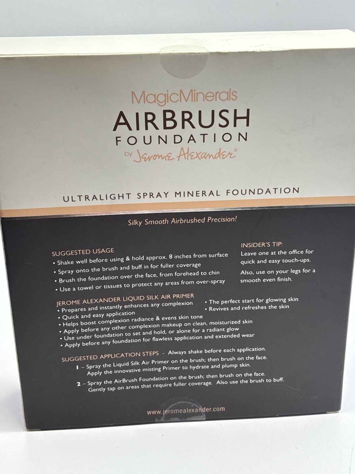 Light Magic Minerals Airbrush Foundation Makeup Silky Mist Spray Foundation Set