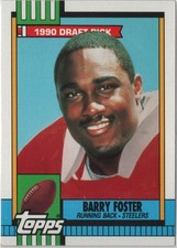 1990 Topps #174b Barry Foster