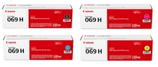 ✅ Genuine Canon 069H CMYK Toner Set – High Yield Original Cartridges