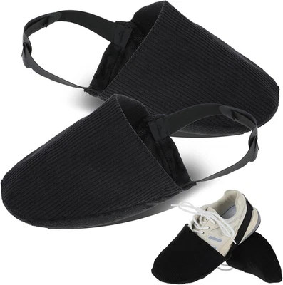 Bowling Shoe Slider Cover Slip On Slide Pad Elastic Anti Slip One Size - Image 1 of 4