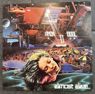 Amon Duul II - Almost Alive LP - Nova 623305 EX Vinyl 1st Press German T2