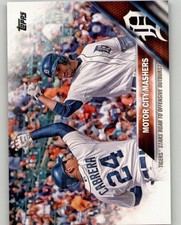 2016 Topps Motor City Mashers (Miguel Cabrera / J.D. Martinez) #94 Tigers
