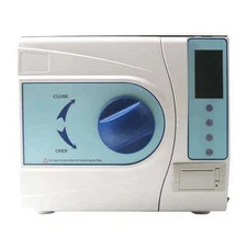 23L Class B Autoclave 3 Times Pulsating Vacuum Steam Sterilizer w/ Printer Blue