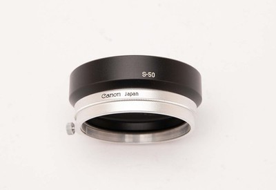 CANON S-50 Metal Lens Hood for 50mm Lens
