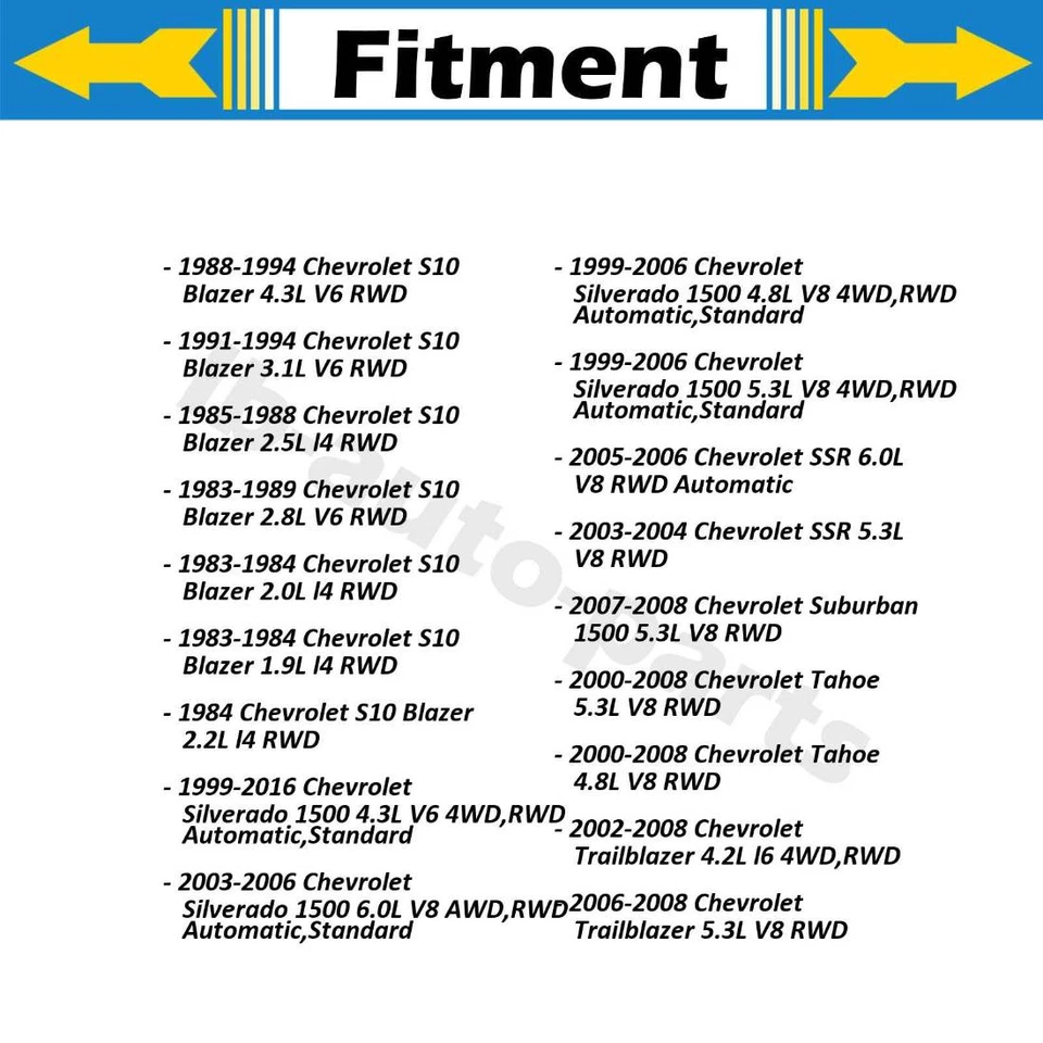 Juntas en U delanteras SKF para Chevrolet G20 1976 1977 1978 1979 1980 1981 1982 1983 Foto 4 de 4