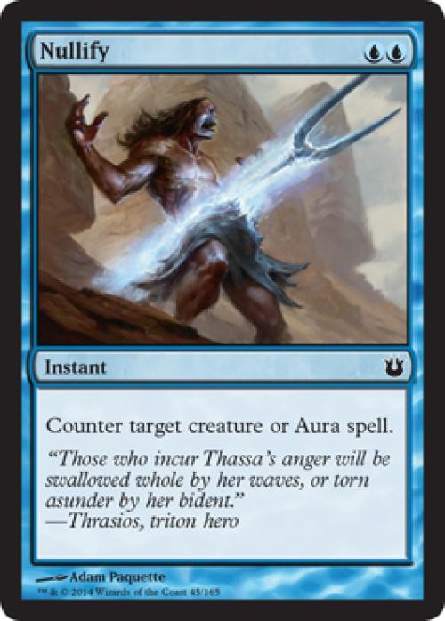 Nullify - Light Play MTG Born of the Gods