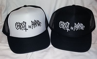 Christ On Parade Hat punk kbd gilman subhumans conflict econochrist neurosis 