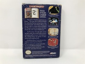 Iron Sword: Wizards & Warriors II - Nintendo NES - Complete In Box CIB 