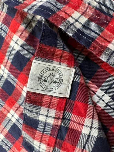 Frank & Eileen Women’s Plaid Shirt Long Sleeve Button Up USA Made Designer Sz S - Picture 9 of 14