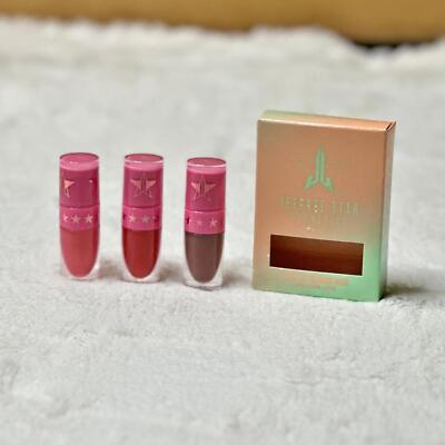 NIB Jeffree Star Mystery Trio Mini Velour Liquid Lipsticks 1.93ml
