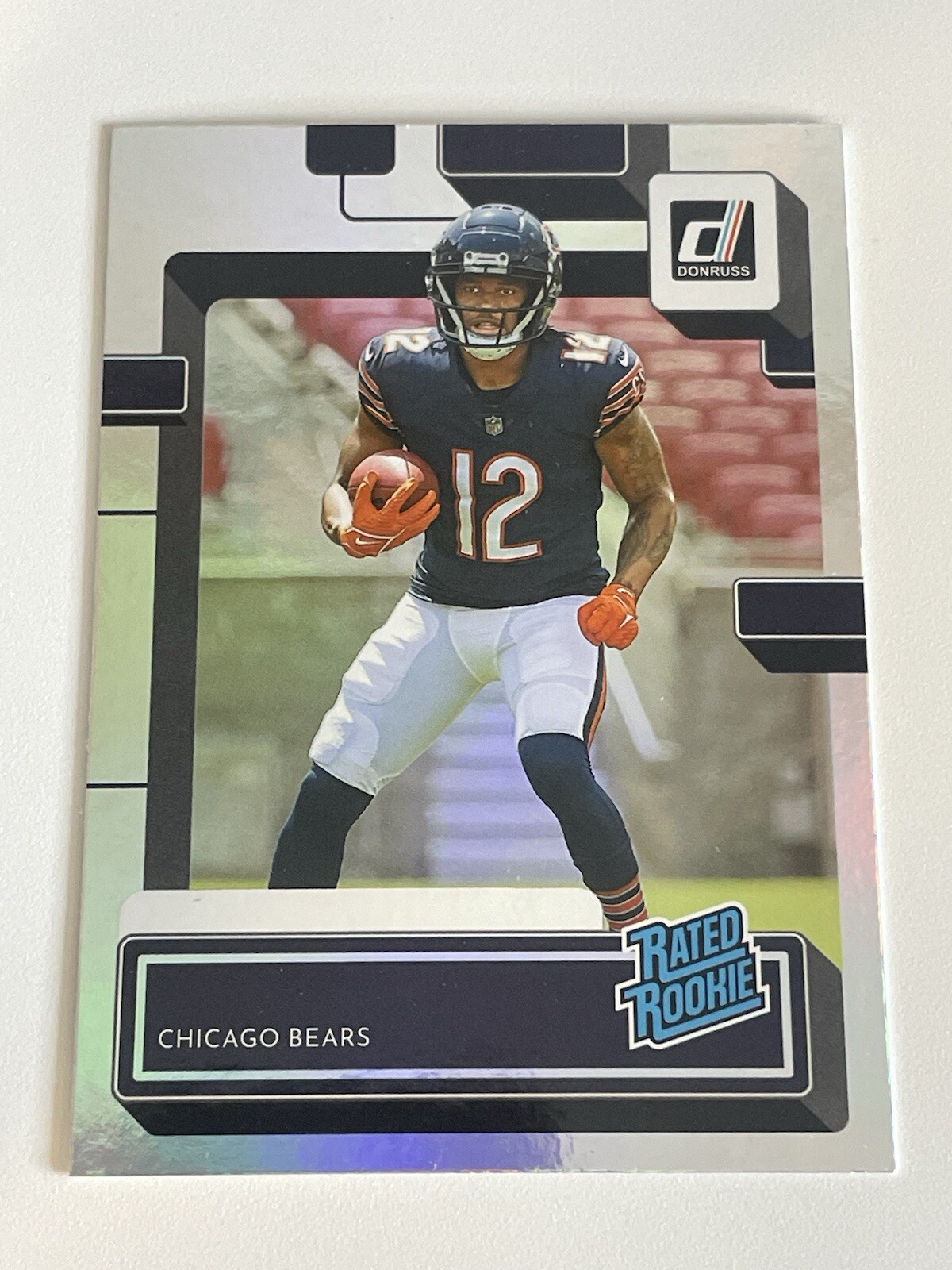 2022 Donruss Football VELUS JONES JR RC ROOKIE #330 NO NAME SILVER FOIL SSP