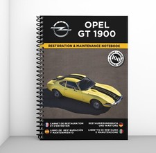 OPEL GT 1900 : Libretto Di Restauro E Manutenzione - CONSEGNA GRATUITA