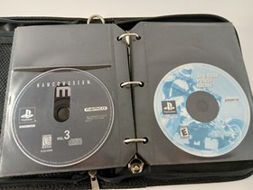Vintage Playstation PS1 Game & Memory Card Storage Case FULL OF 27 VIDEO GAMES