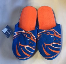 Bosie St Bronocos Slippers Team Colors Big Logo NEW Two Toned House shoes BLG