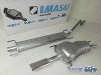 Imasaf Auspuff Msd+Esd für Opel Astra G Coupe+Cabrio 1.8 16V 2003-2005