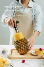 Stainless Steel Pineapple Peeler Accessories 1pc Easy cut Fruit Slicers