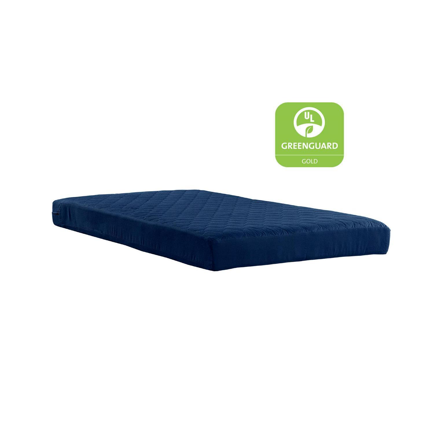 Twin Size 6" Mattress in-a-Box For Bunk Bed, Daybed, Quilted Top