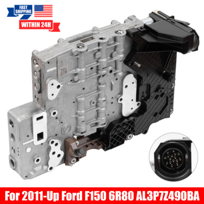 6R80 TCM Valve Body with TCM For 2011-UP Ford F150 Truck 4WD AWD AL3P-7Z490-BA*