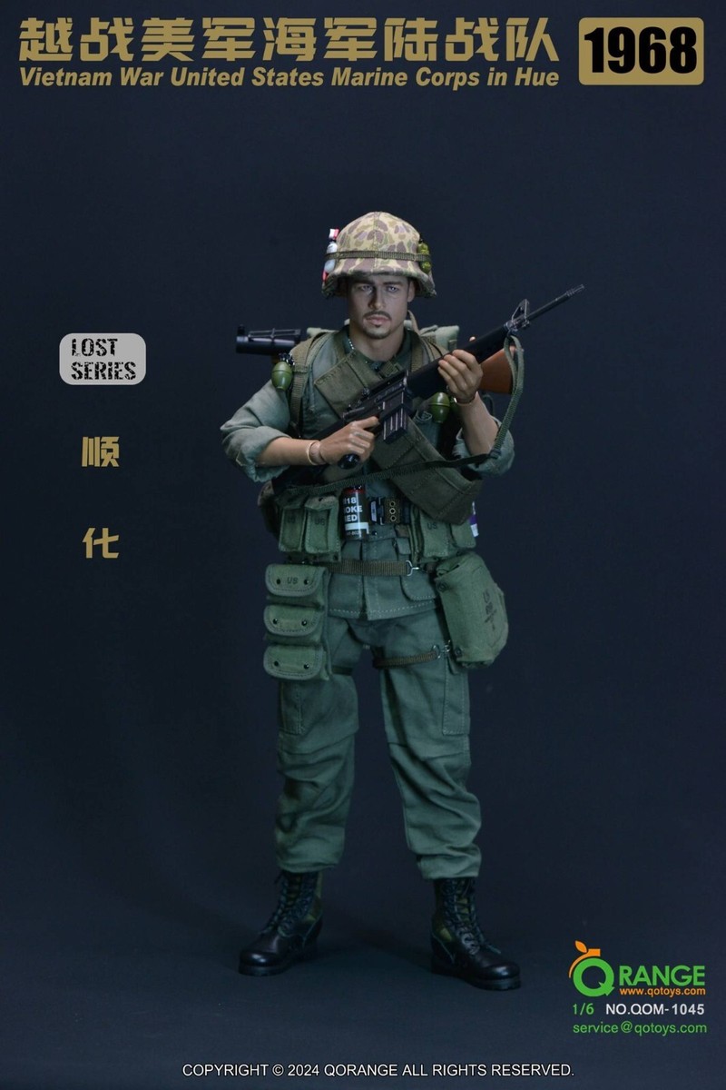1:6 scale QOrange Vietnam War US Marine Corps in Hue 1968 Jungle