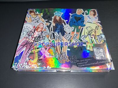 f(x) 1st Album Pinocchio Autographed Signed CD Cover Photobook