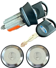Ford Ranger  2001-2011 Ignition Switch Lock Cylinder & Door Set 2 40 Bit  Keys