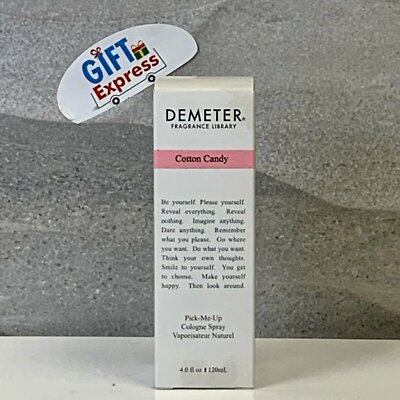 Demeter Cotton Candy Cologne Spray for Women 4 Ounce Brand New In BOX