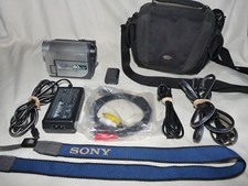 Sony DCR-HC38 MiniDv Mini Dv Camera Stereo Camcorder VCR Player Video Transfer