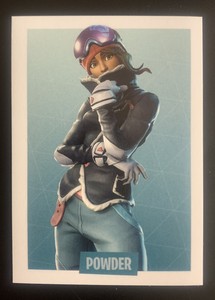 2019 Panini Fortnite Ready To Jump POWDER #310 Character Sticker - NM/M