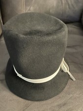 Vintage wool Black Women  s Hat union made