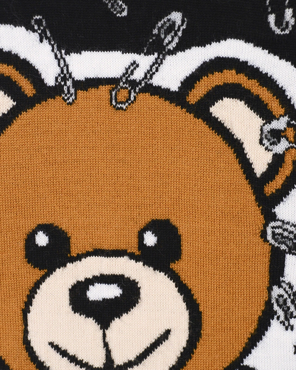 Vestito Moschino Dress A I Lana MADE IN ITALY Donna Nero V04935501 1555