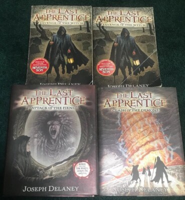 The Last Apprentice Lot Of 4 Books, Mixed Lot Joseph Delaney Young Adult