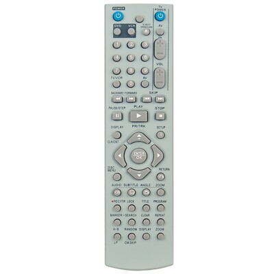 6711R1P104F Replace Remote for LG DVD Player Video Recorder V181 V271 V271-W1