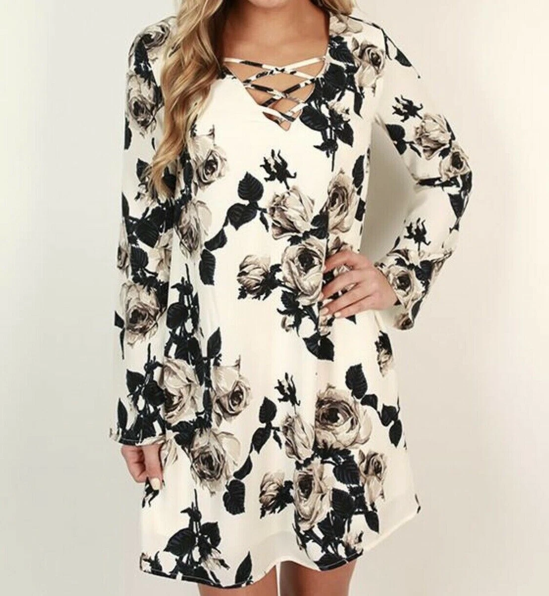 Nordstrom white hotsell floral dress